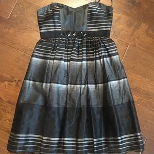BCBG Maxazria Black Strapless Dress: Size 2